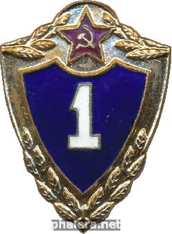 Нагрудный знак Специалист 1 класса для рядового и сержантского состава 